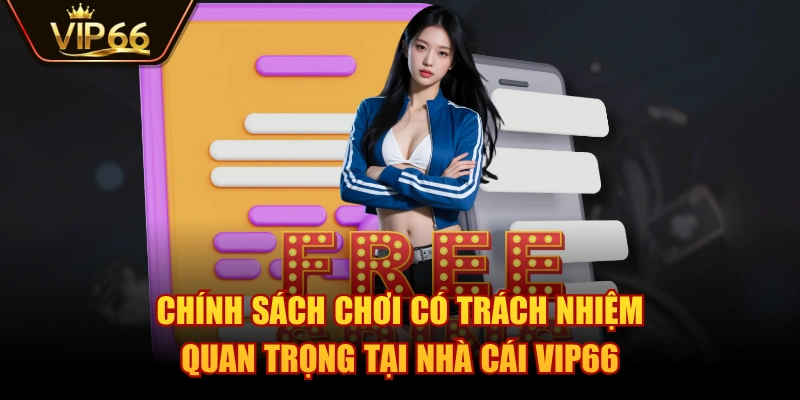 Chính sách chơi có trách nhiệm quan trọng tại nhà cái VIP66