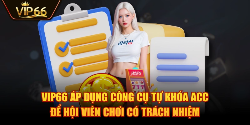 VIP66 áp dụng công cụ tự khóa acc để hội viên chơi có trách nhiệm