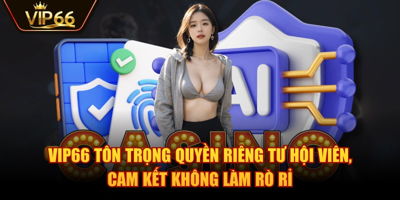 VIP66 tôn trọng quyền riêng tư hội viên, cam kết không làm rò rỉ